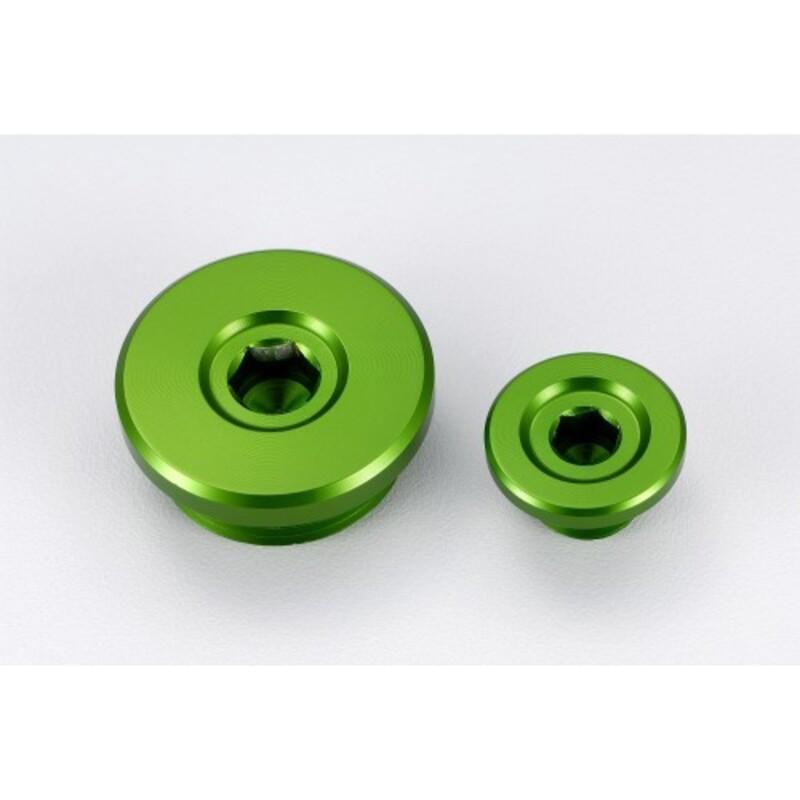 V PARTS ASEP-02-GR : Tapon motor verde Kawasaki