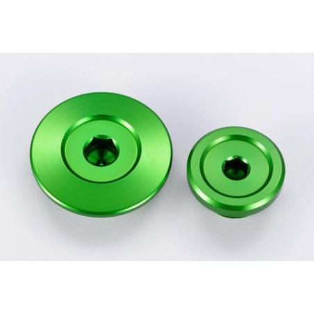 V PARTS ASEP-03-GR : Tapon motor verde Kawasaki