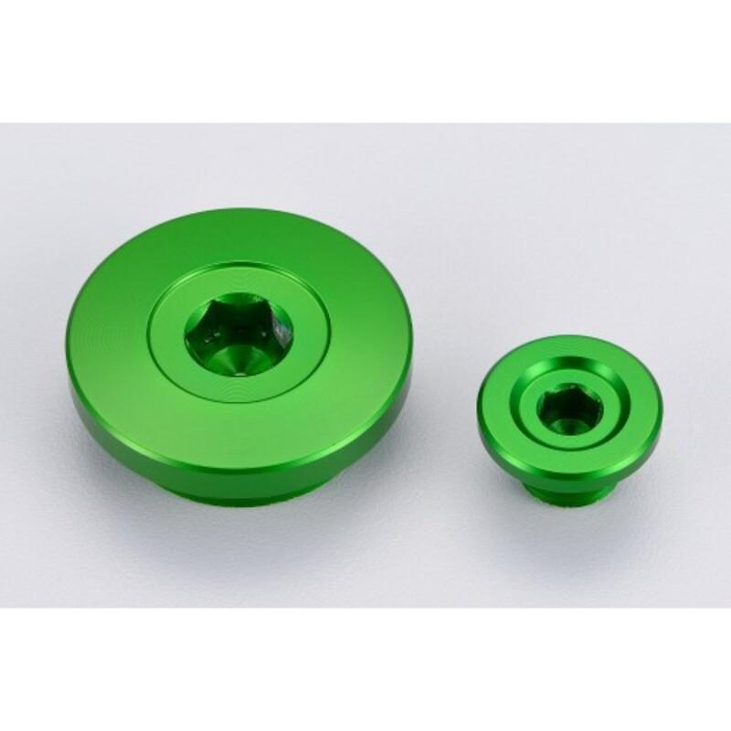 V PARTS ASEP-05-GR : Tapon motor verde Kawasaki