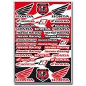 BLACKBIRD 5076H : Kit Adhesivos Blackbird Honda Racing 5076H