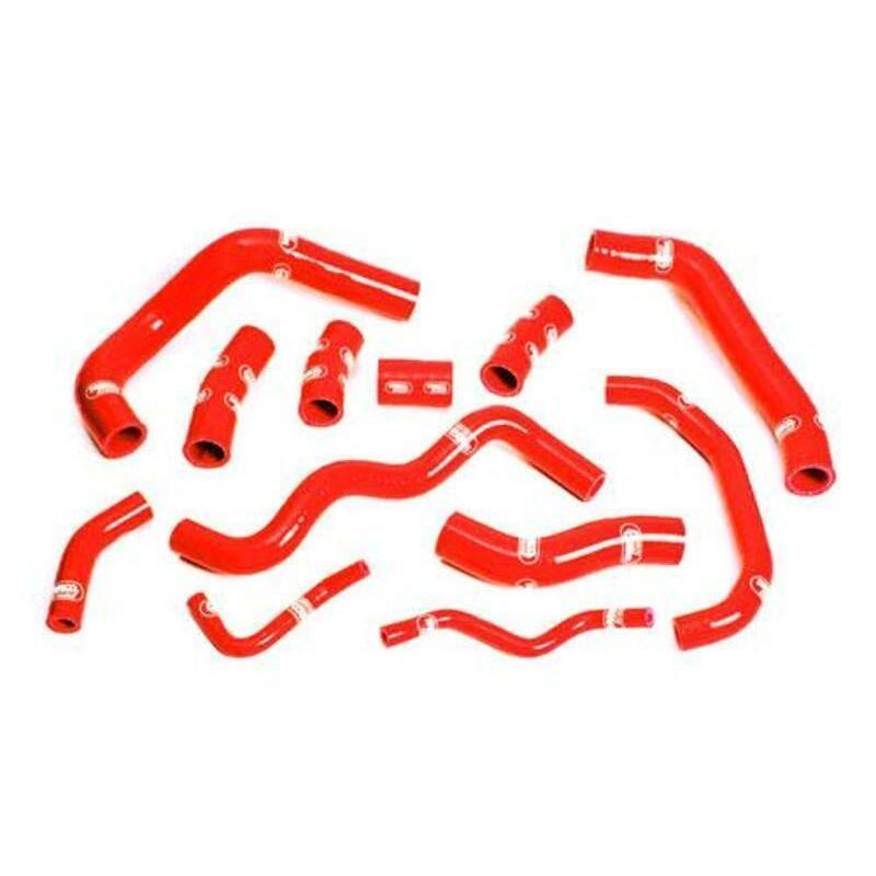 SAMCO HON-11RED : Kit manguitos SAMCO Honda rojo HON-11-RD