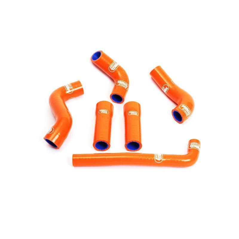 SAMCO KTM-6ORANGE : Kit manguitos SAMCO KTM naranja KTM-6-OR