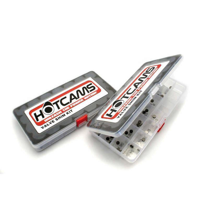 HOT CAMS HCSHIM02 : Pastillas de reglaje HOT CAMS Ø9,48mm de 1,20 a 3.50mm - Juego de 3