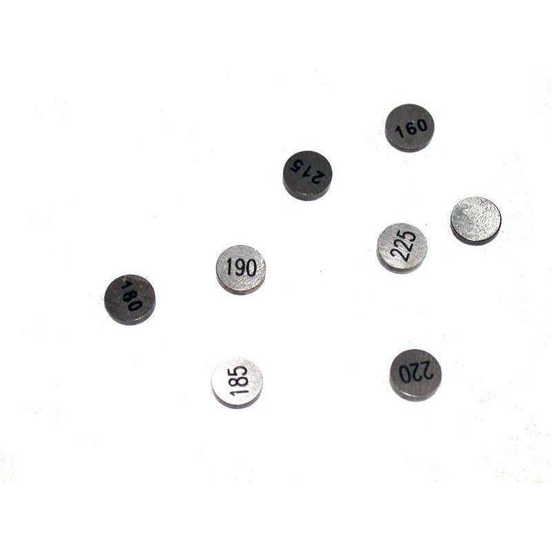 HOT CAMS 5PK1000190 : Pastillas de reglaje Hot Cams (Set 5pcs) Ø10 x 1,9 mm