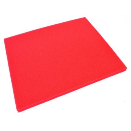 ARTEIN AF00000000023 : Pliego de espuma roja para filtro de aire (280x330x15mm) ARTEIN AF00000000023