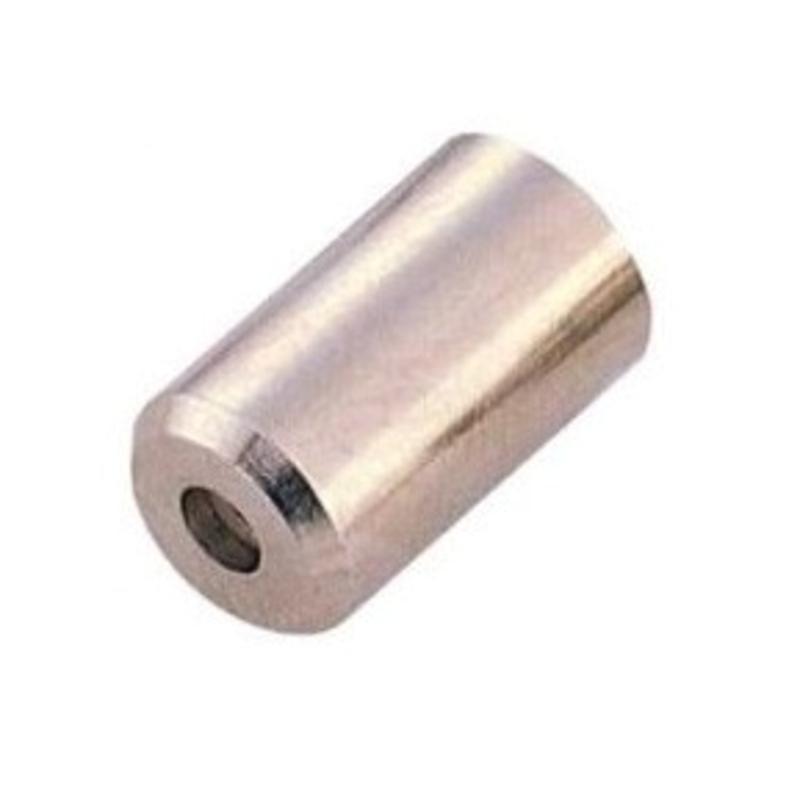 ALHONGA HJ-D92N-Ø6-SILVER : Tope funda 6mm. Reforzado (bote de 150 u)