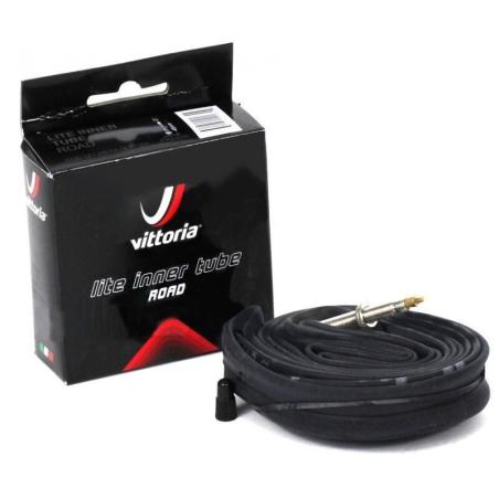 VITTORIA 1Z1.2I8.A4.33.111BX : Cámara de bici VITTORIA ROAD Lite 700x33/37c Schrader 48mm