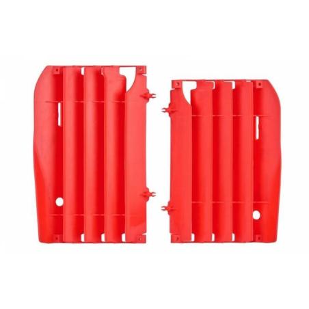 POLISPORT 8459900002 : Aletines de radiador POLISPORT Honda rojo 8459900002