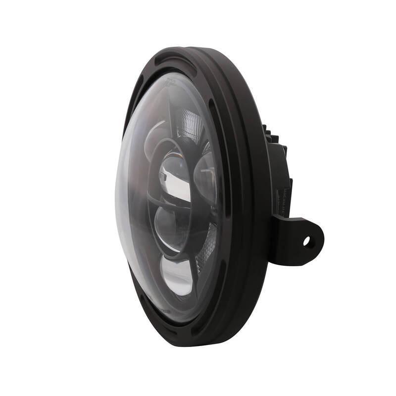 HIGHSIDER 223-258 : Faro delantero LED HIGHSIDER Frame-R1 Tipo 11 (montaje lateral)