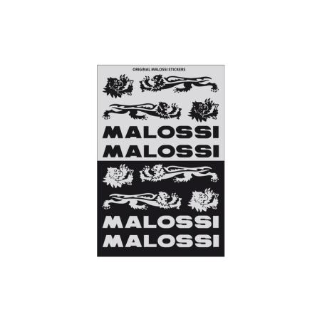 MALOSSI 3314154 : Hoja de adhesivos MALOSSI Mini 11,5x16,8cm