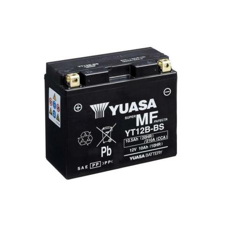 YUASA YT12B-BS : Batería YUASA YT12B-BS Combipack (con electrolito)