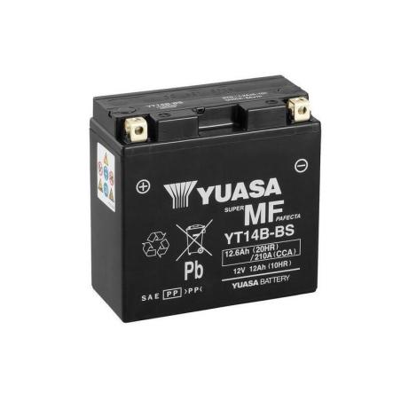 YUASA YT14B-BS : Batería YUASA YT14B-BS Combipack (con electrolito)