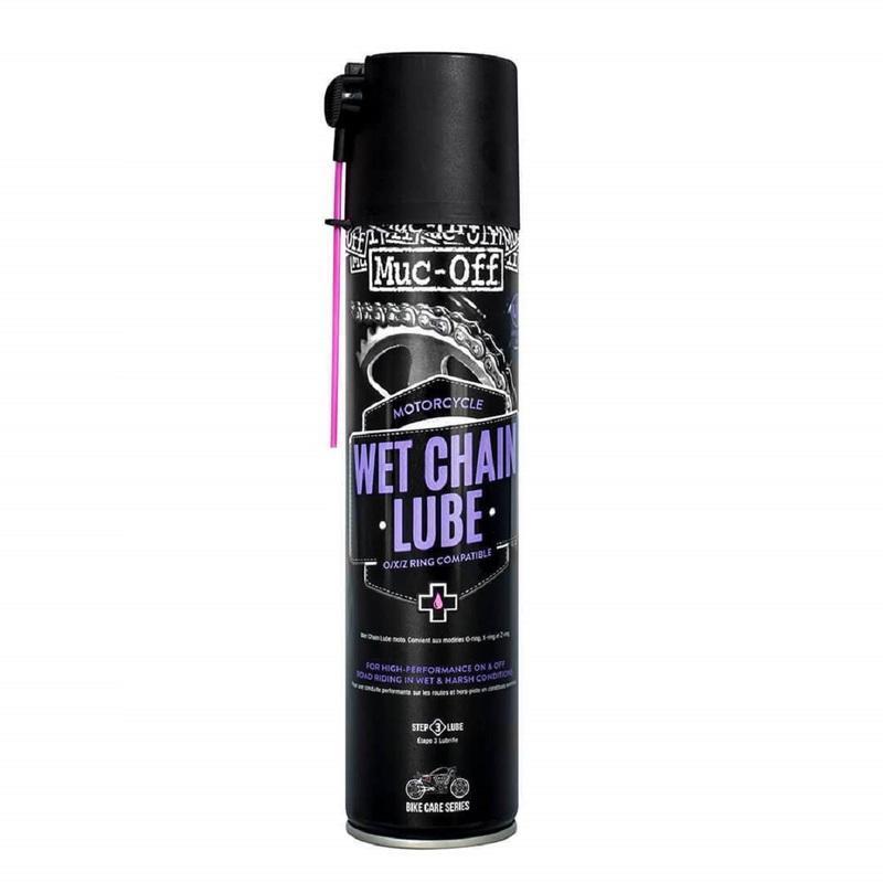 MUC-OFF 611 : Grasa de cadena (para húmedo) Muc-Off Wet Chain Lube Spray 400ml