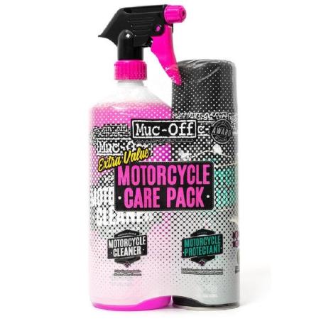 MUC-OFF 625 : Kit duo de cuidado moto (Motorcycle Protectant + Cleaner) Muc-Off Care Pack