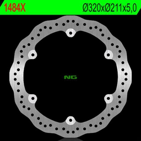 NG BRAKE DISC 1484X : Disco de freno NG BRAKES ondulado fijo