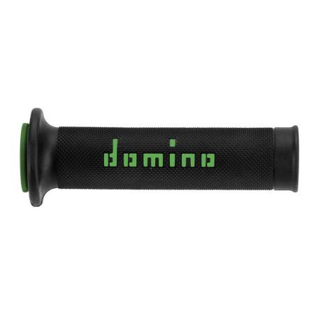 DOMINO A01041C4440B7-0 : Puños racing 126mm negro/verde A01041C4440