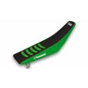 BLACKBIRD 1430H : Funda de asiento Blackbird Doble agarre 3 Kawasaki negro/verde 1430H