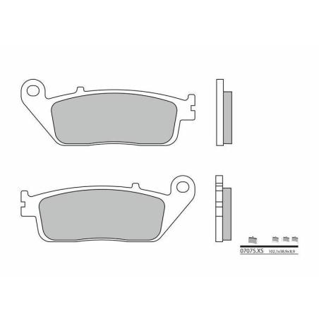 BREMBO 07075XS : Pastillas de freno sinterizadas Brembo 07075XS