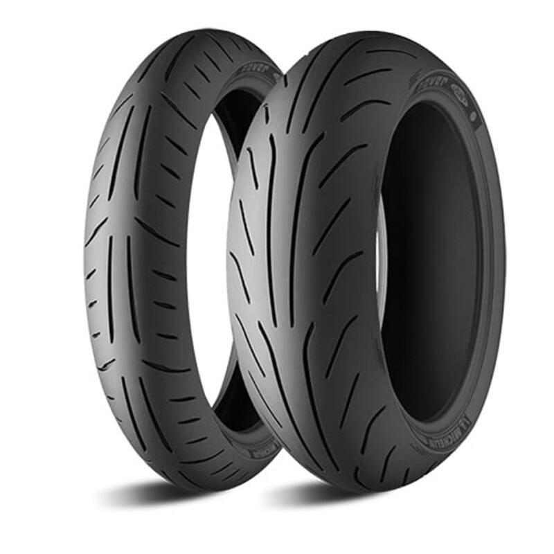 MICHELIN 305000 : Neumático MICHELIN POWER PURE SC 130/70-12 62P TL