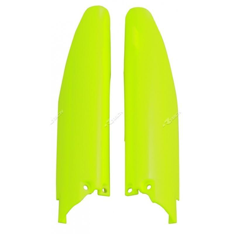 RACETECH R-PSRM0GF0007 : Protectores de horquilla RACETECH - amarillo fluorescente