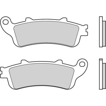 BREMBO 07HO4308 : Pastillas de freno orgánicas Brembo 07HO4308