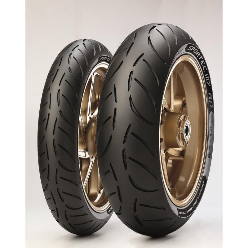 METZELER 2449900 : Neumático METZELER SPORTEC M7 RR (F) 120/60 ZR 17 M/C (55W) TL