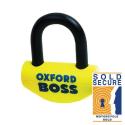 OXFORD OF46 : Candado de disco OXFORD Big Boss - Ø16mm amarillo