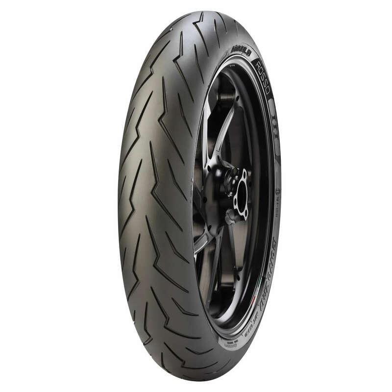 PIRELLI 2635200 : Neumático PIRELLI DIABLO ROSSO III (F) 120/70 ZR 17 M/C (58W) TL