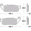 BREMBO 07HO30SA : Pastillas de freno sinterizadas Brembo 07HO30SA