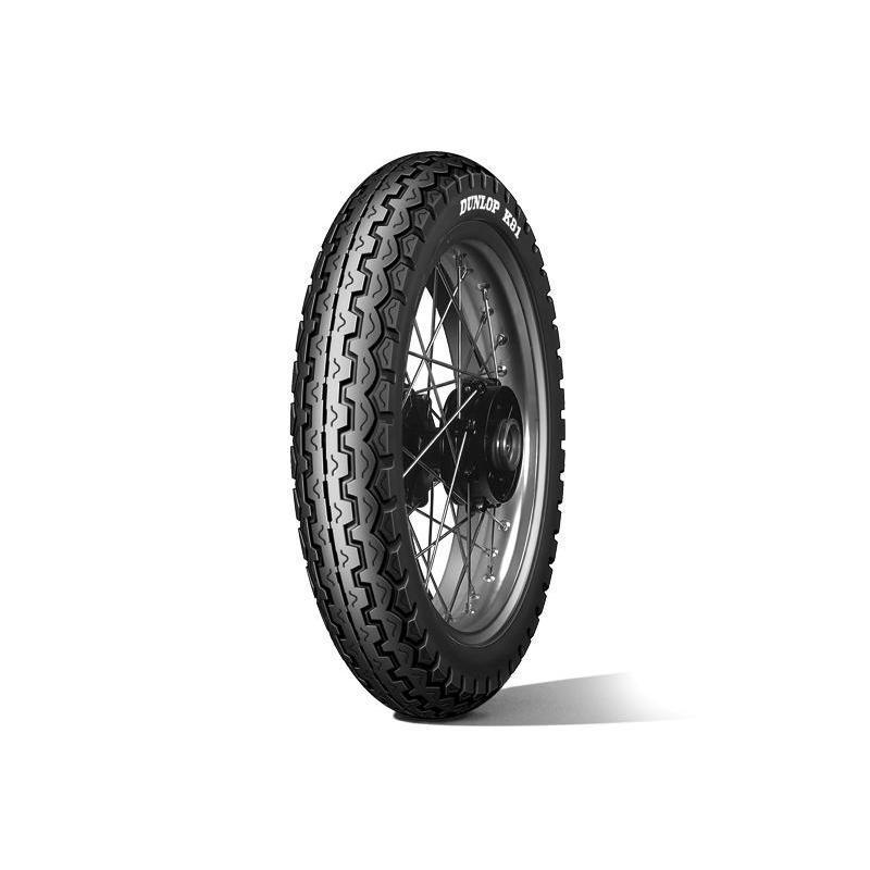 DUNLOP 650780 : Neumático DUNLOP K81 TT100 4.10-19 M/C 61H TT