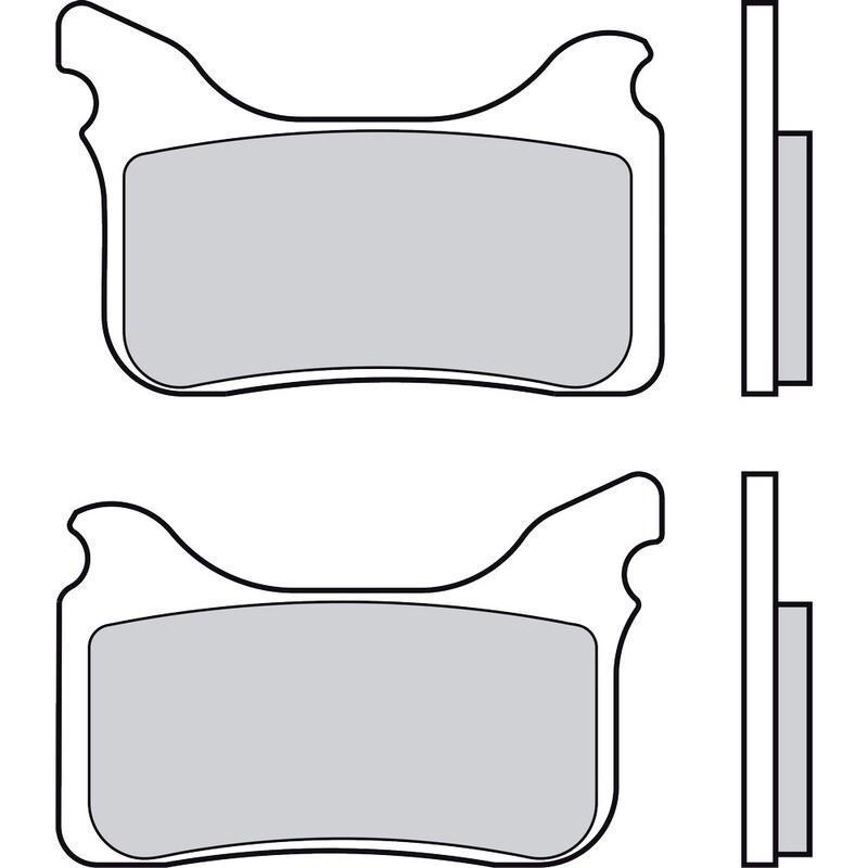 BREMBO 07GR75SA : Pastillas de freno sinterizadas Brembo 07GR75SA