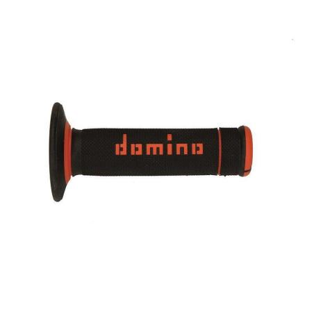 DOMINO A19041C4540A7-0 : Puños off road DOMINO Extrem negro/naranja A19041C4540