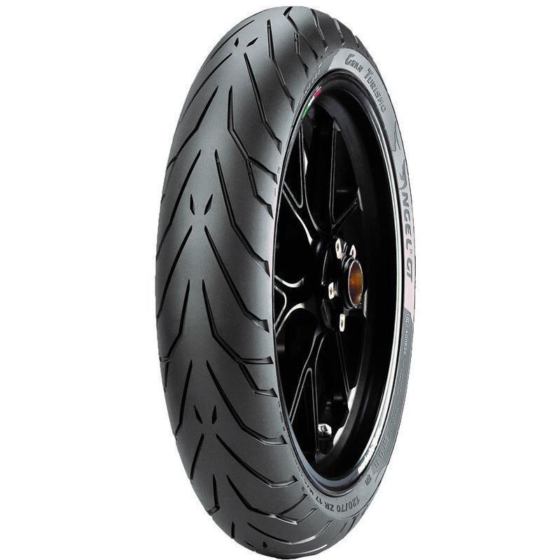 PIRELLI 2317100 : Neumático PIRELLI ANGEL GT (F) 110/80 ZR 18 M/C (58W) TL