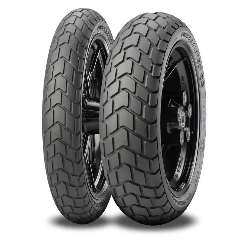 PIRELLI 2504100 : Neumático PIRELLI MT 60 RS Standard 180/55 R 17 M/C 73H TL