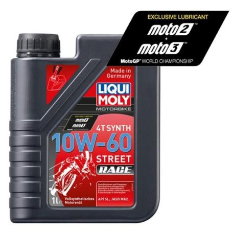 LIQUI MOLY 1525 : Botella de 1L aceite de motor Liqui Moly 100% sintético 4T Synth 10w-60 Race