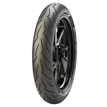 PIRELLI 2635100 : Neumático PIRELLI DIABLO ROSSO III (F) 120/60 ZR 17 M/C (55W) TL