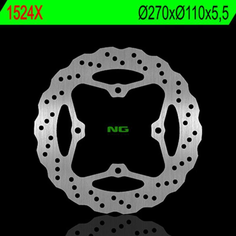 NG BRAKE DISC 1524X : Disco de freno NG BRAKES ondulado fijo