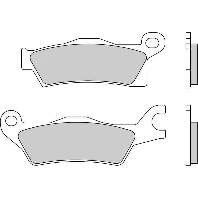 BREMBO 07GR27SD : Pastillas de freno sinterizadas Brembo 07GR27SD