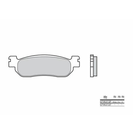 BREMBO 07YA37SP : Pastillas de freno sinterizadas Brembo 07YA37SP