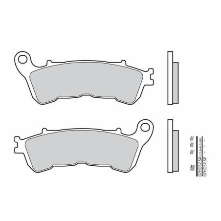 BREMBO 07HO57SA : Pastillas de freno sinterizadas Brembo 07HO57SA