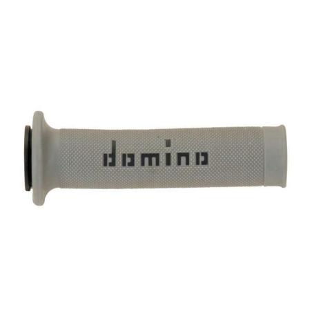 DOMINO A01041C4052B7-0 : Puños racing DOMINO 126mm gris/negro A01041C4052