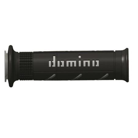 DOMINO A25041C5240C7-0 : Puños racing DOMINO super soft 126mm negro/gris A25041C5240