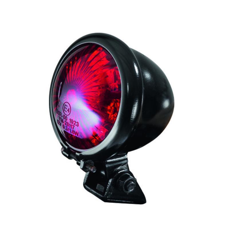 BIHR 6FC99R091B : Piloto trasero LED homologado rojo BIHR EGG negro