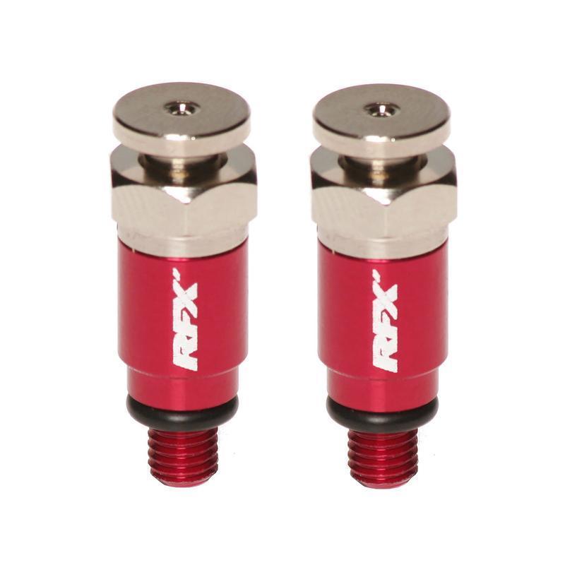 RFX FXFB101M599RD : Purgadores de aire de horquilla RFX Pro M5 x 0,8 (rojo) Kayaba/Showa