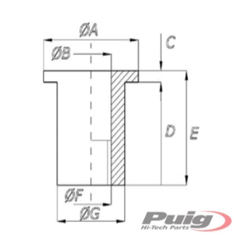 PUIG 0715 : Silentblocks