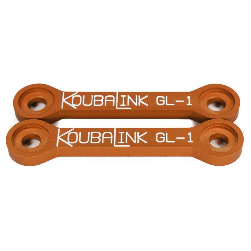 KOUBALINK GL-1 : Kit de bajada KOUBALINK (28.6 mm) naranja - Suzuki SFV650 Gladius