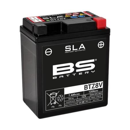 BS BATTERY 300890 : Batería BS BATTERY SLA BTZ8V (FA)