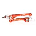 RFX FXFL5030055OR : Juego de manetas flexibles forjadas RFX (naranja) - KTM Varios frenos Brembo/embragues Magura