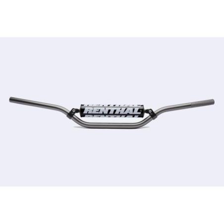 RENTHAL 966-05-TT-01-185 : Manillar Renthal motocross Reed/Windham titanio con protector negro 966-05-TT-01-185