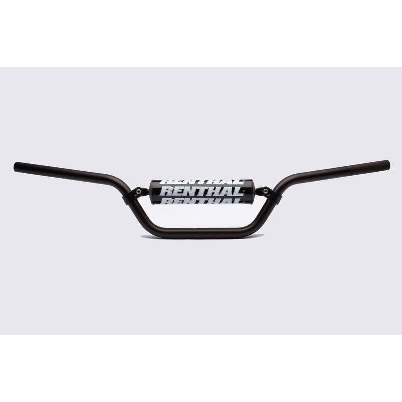 RENTHAL 607-01-BK-04-227 : Manillar Renthal quad alto Yamaha negro con protector negro 607-01-BK-04-227